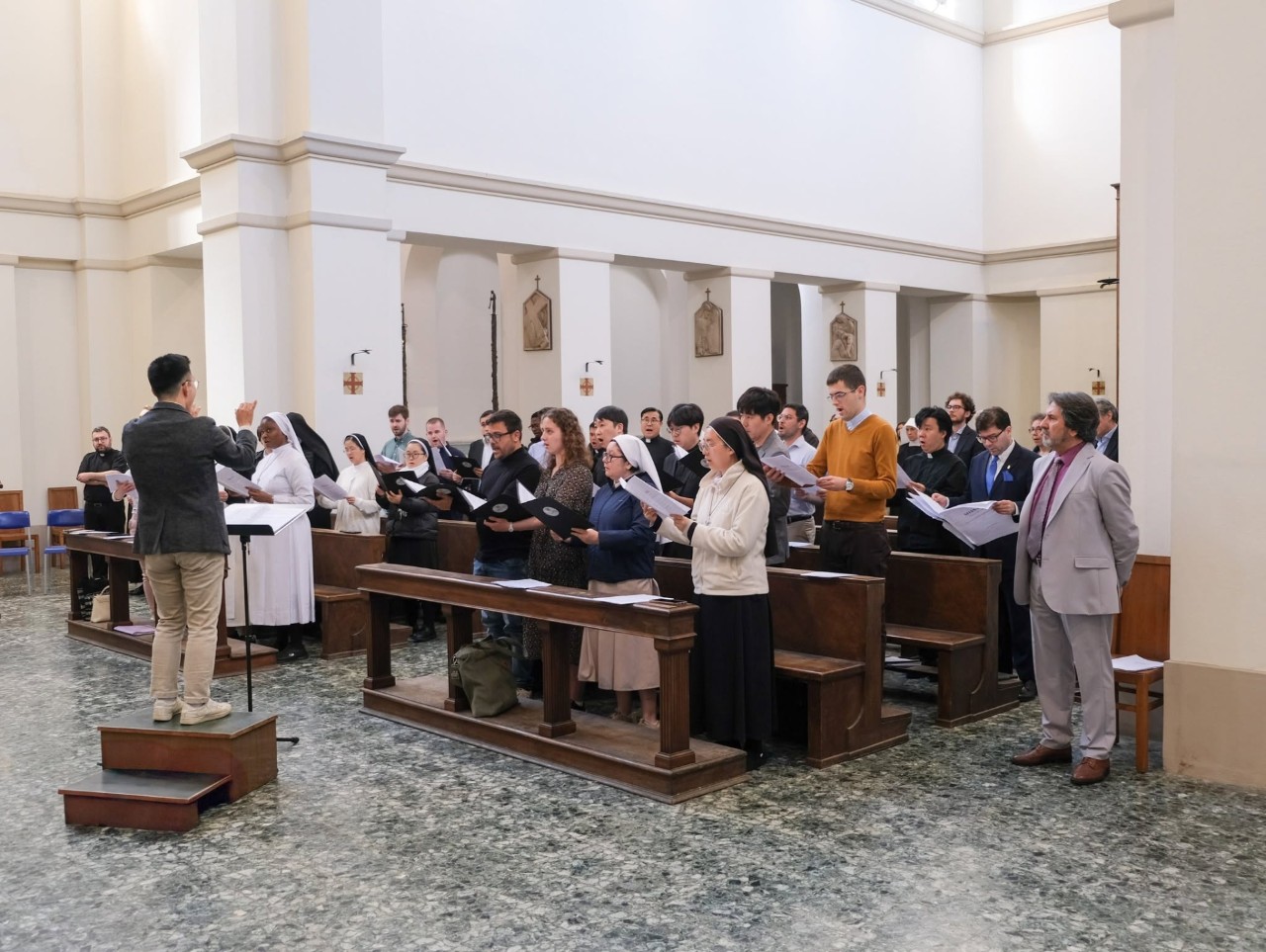 Santa Messa, curata dagli studenti delle classi di Direzione di coro e di Composizione