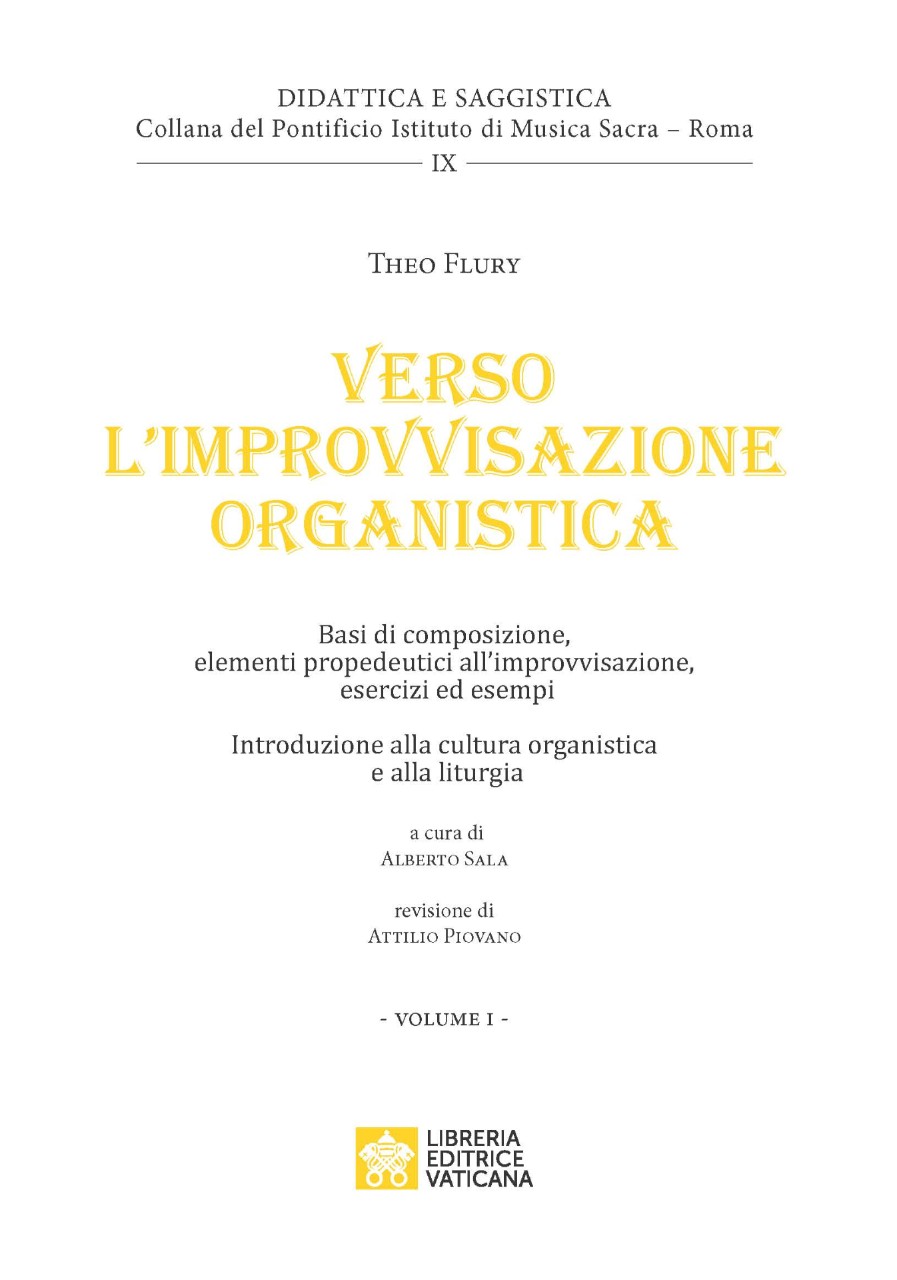Verso l’improvvisazione organistica
